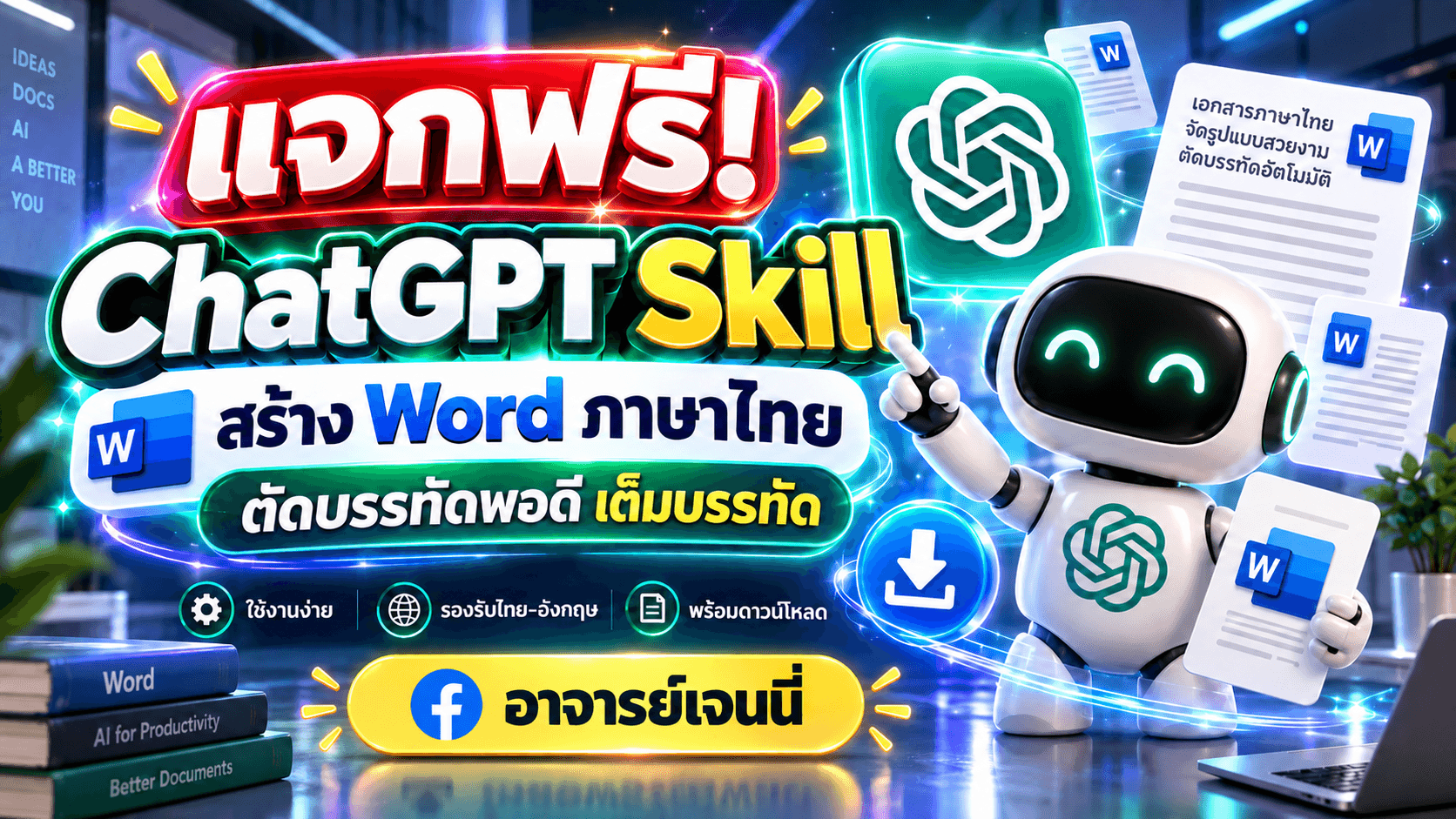 GPT Skill เพื่อการจัดฟอร์แมตเอกสาร